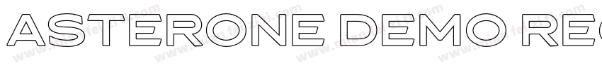 Asterone DEMO Regula字体转换